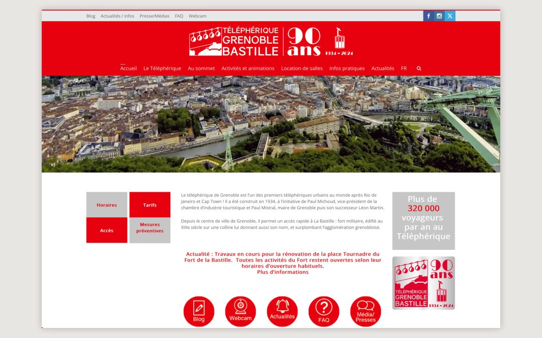Téléphérique de la Bastille